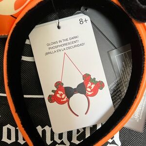 Disney X Loungefly *Glow in the Dark* pumpkin ears